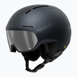 Cască de schi Alpina Vizzard QV MIPS midnight grey matt