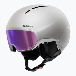 Cască de schi Alpina Vizzard Q-Lite white matt