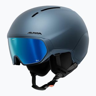 Cască de schi Alpina Vizzard Q-Lite midnight blue matt
