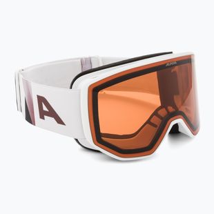 Ochelari de schi Alpina Venet M white/rose matt