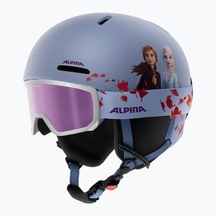 Cască de schi pentru copii Alpina Zupo 2 Disney Set Jr frozen