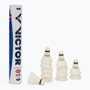 Fluturași de badminton VICTOR Master Ace 78 12 szt. white