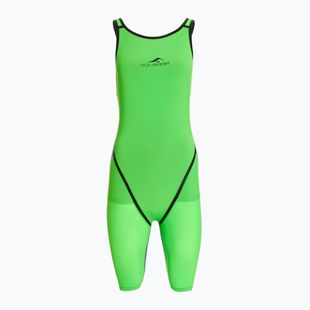 Costum de baie pentru femei dintr-o piesă aquaFeel Neck to Knee Speedblue neon green