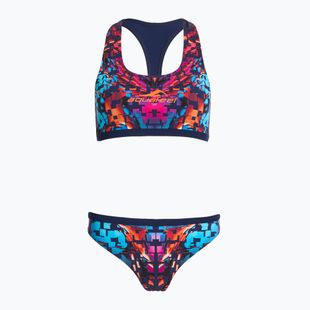 Costum de baie din două piese pentru femei aquafeel I-Nov Racerback mystical ornament