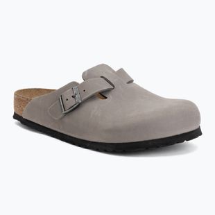 Șlapi BIRKENSTOCK Boston Soft Footbed Oiled Leather Regular iron