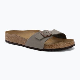 Papuci de damă BIRKENSTOCK Madrid Birkibuc Regular stone