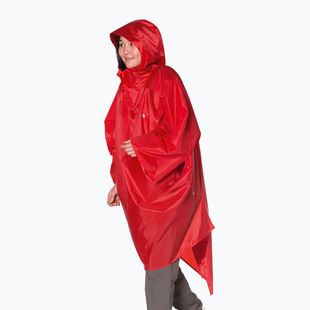 Pelerină de ploaie Tatonka Poncho 2 red