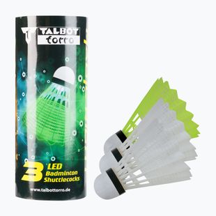 Talbot-Torro Federball Magic Night cu LED-uri pentru badminton 3 buc. 479123