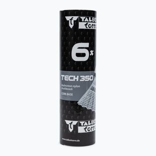 Talbot-Torro Tech 350 volane de badminton, Nylon 6 buc. alb 479102