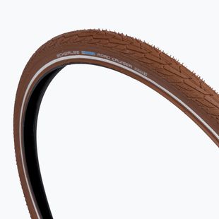 SCHWALBE Road Cruiser K-Guard SBC anvelopă de bicicletă cu reflex de cafea cu sârmă