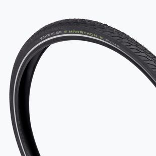 Anvelopă de bicicletă SCHWALBE Marathon E-Plus Smart Dualguard Addix E wire black reflex pentru biciclete.