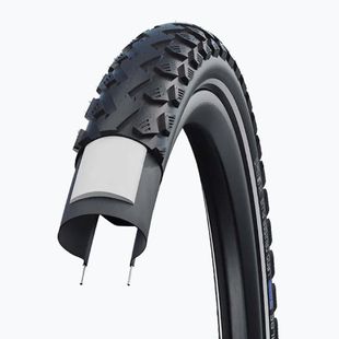 Anvelopă pentru bicicletă SCHWALBE Land Cruiser Plus Puncture Guard Green Compound 28 x 1.60 black reflective