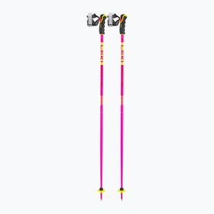 Bețe de schi LEKI Spitfire 3D neon magenta/neon yellow/berry