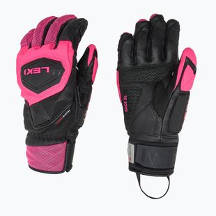 Mănuși de schi pentru femei LEKI WCR Venom SL 3D black/ pink