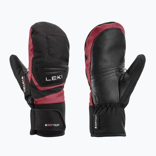 Mănuși de schi pentru copii  LEKI Griffin 3D Junior Mitt black/ rose