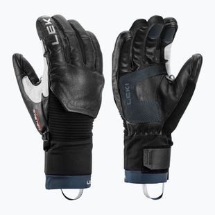 Mănuși de schi pentru bărbați LEKI Hevon Pro 3D black/marine