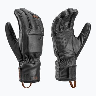 Mănuși de schi pentru bărbați LEKI Montera Prime black/dark brown