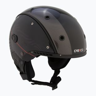 Cască de schi  CASCO SP-3 stealth racer black/ orange