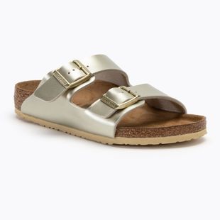 Papuci BIRKENSTOCK Arizona BF Narrow electric metallic gold