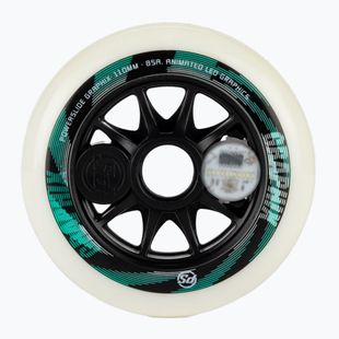 Powerslide Graphix Stânga roți de role alb 905344