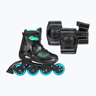 Role pentru copii cu protecții Playlife Joker Combo Jr blue sky