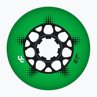 Roți pentru role UNDERCOVER WHEELS Team Pro 80 mm/84A 4 buc. green