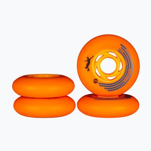 Roți pentru role Powerslide King of Slides 4 pcs 76 mm/90A orange/orange