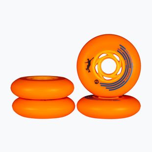 Roți pentru role Powerslide King of Slides 4 pcs. 80 mm/90A orange/orange
