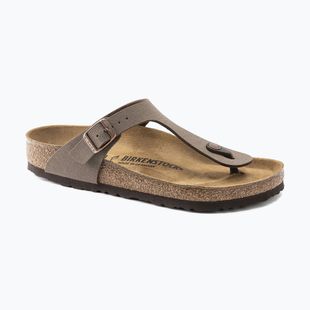 Șlapi BIRKENSTOCK Gizeh Birkibuc Narrow mocca