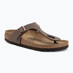 Șlapi BIRKENSTOCK Gizeh Birkibuc Narrow mocca