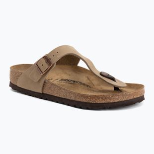 Șlapi BIRKENSTOCK Gizeh Oiled Leather tabacco brown