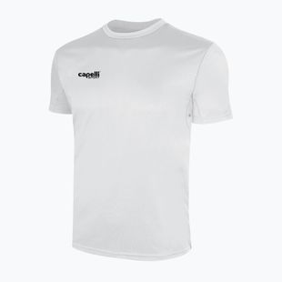 Tricou de fotbal pentru bărbați Capelli Basics I Adult de antrenament alb
