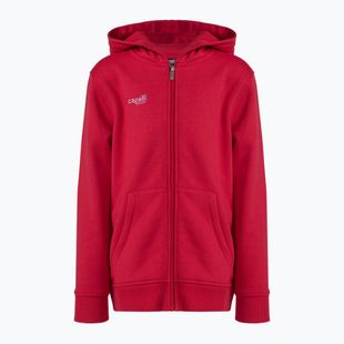 Capelli Basics Tineret Zip fotbal Hoodie roșu