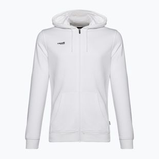 Capelli Basics pentru bărbați Capelli Basics Adult Zip Hoodie Fotbal Hoodie Sweatshirt alb