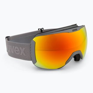 Ochelari de schi UVEX Downhill 2100 CV rhino matt/mirror orange orange