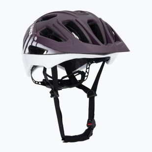 Cască de bicicletă UVEX Quatro CC plum/white matt