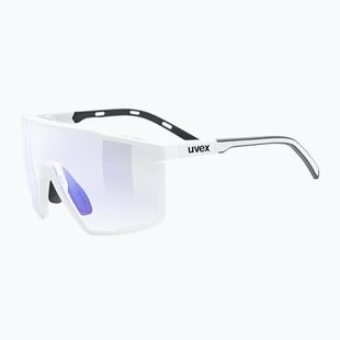 Ochelari de soare UVEX MTN Perform S V white matt/ litemirror blue