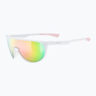 Ochelari de soare pentru copii Sportstyle 515 white matt/mirror pink