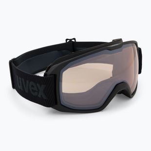 Ochelari de schi UVEX Xcitd V black matt/mirror silver clear