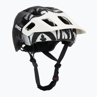 Cască de ciclism pentru copii UVEX React Jr white/black matt