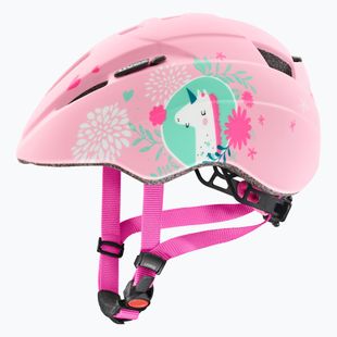 Cască de bicicletă pentru copii UVEX Kid 2 CC pink unicorn matt