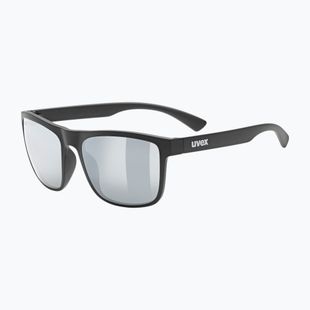 Ochelari de soare pentru copii UVEX Rookie Jr black matt/mirror silver