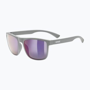 Ochelari de soare pentru copii UVEX Rookie Jr grey matt/mirror blue