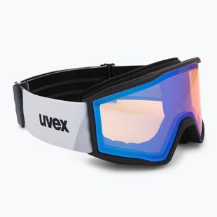 Ochelari de schi UVEX Blast FM black matt/mirror blue