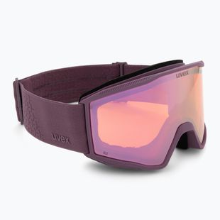 Ochelari de schi UVEX Blast FM plum matt/mirror purple