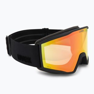 Ochelari de schi Uvex Blast V black matte/vario rainbow mirror