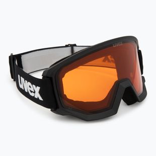 Ochelari de schi UVEX Athletic LGL black matt/orange/clear