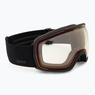 Ochelari de schi UVEX Victorious Pro V matt black/vario red mirror