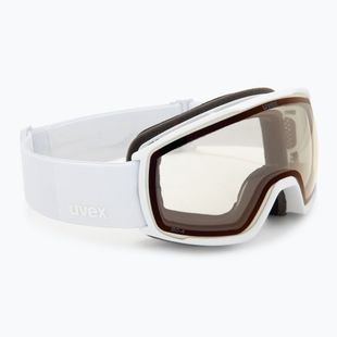 Ochelari de schi UVEX Victorious S Pro V white matt/vario red mirror
