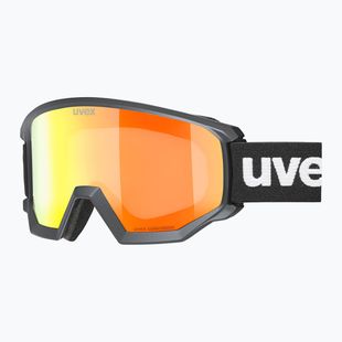 Ochelari de schi UVEX Athletic CV black/mirror red